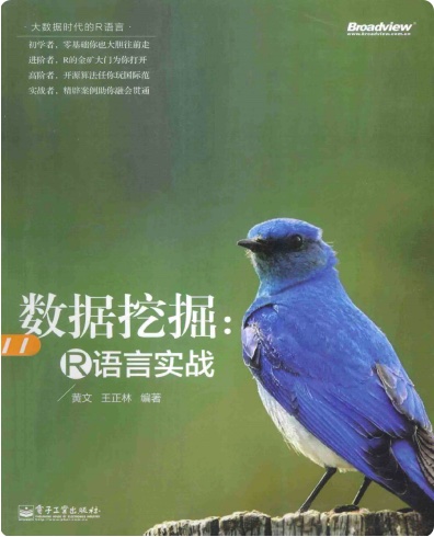 《数据挖掘 R语言实战》PDF完整版下载