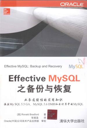 《Effective MySQL之备份与恢复》PDF完整版下载