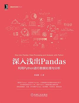 《深入浅出Pandas 利用Python进行数据处理与分析》PDF完整版下载