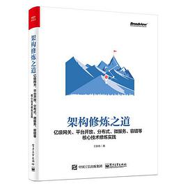 《架构修炼之道——亿级网关、平台开放、分布式、微服务、容错等核心技术修炼实践》PDF完整版下载